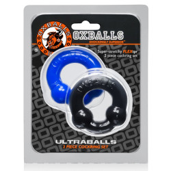 Oxballs Pack Cockrings Ultraballs Oxballs Noir-Bleu